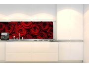 Samoljepljiva fototapeta za kuhinju KI-180-132 Crvena ruža | 180 x 60 cm Samoljepljive - Za kuhinje