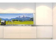 Samoljepljiva fototapeta za kuhinju KI-180-135 Alpejski pogled | 180 x 60 cm Samoljepljive - Za kuhinje