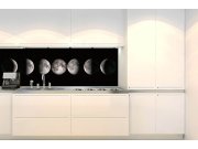 Samoljepljiva fototapeta za kuhinju KI-180-146 Faza mjeseca | 180 x 60 cm Samoljepljive - Za kuhinje