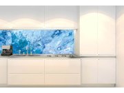 Samoljepljiva fototapeta za kuhinju KI-180-158 Plavi apstrakt | 180 x 60 cm