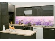 Samoljepljiva fototapeta za kuhinju KI-260-124 Lavanda | 260 x 60 cm Samoljepljive - Za kuhinje