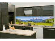 Samoljepljiva fototapeta za kuhinju KI-260-135 Alpejski pogled | 260 x 60 cm