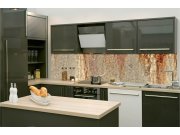 Samoljepljiva fototapeta za kuhinju KI-260-151 Ekscentrična tekstura zida | 260 x 60 cm
