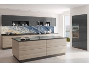 Samoljepljiva fototapeta za kuhinju KI-350-154 Prugasti mramor | 350 x 60 cm Samoljepljive - Za kuhinje