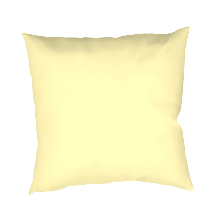 Navlaka za jastuk od krep materijala Žuta UNI - Posteljina od krep materijala