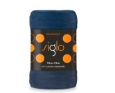 FARO Deka mikroplyš super soft plava Poliester, 130/170 cm Deke i vreće za spavanje - mikro deke
