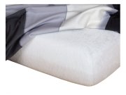 Frotirni prekrivač srebrne boje A Posteljina za krevete - Plahte - Frotir plahte