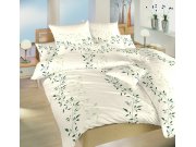Posteljina od krepa Mandevila zelena na bananovom Posteljina za krevete - Posteljina - Posteljina od krep materijala