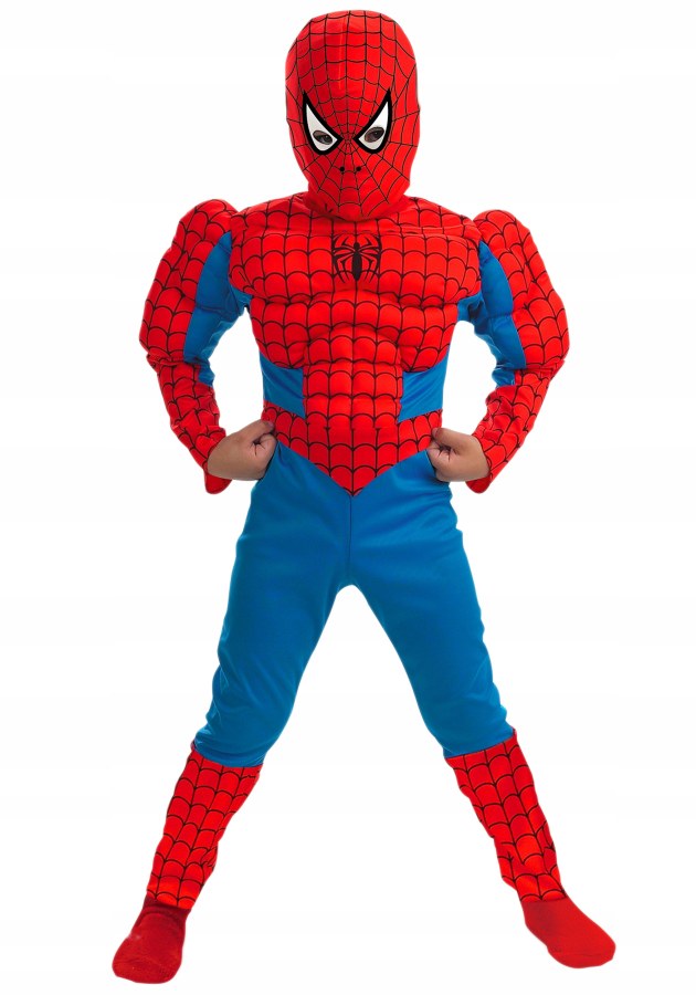 Dječja kostim Mišićavi Spiderman 110-122 M - Zabava-karneval