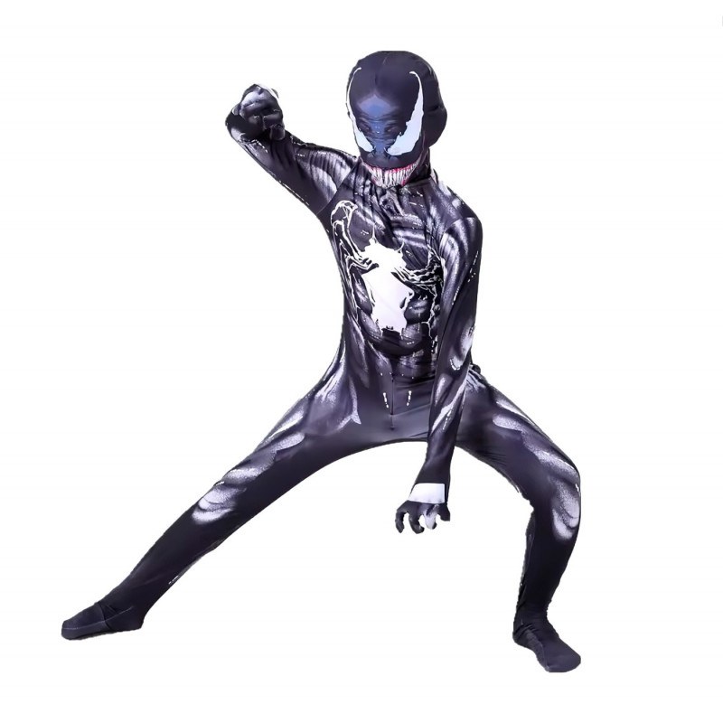 Dječji kostim Venom s maskom 122–134 L Dječji kostim Venom s maskom 122–134 L