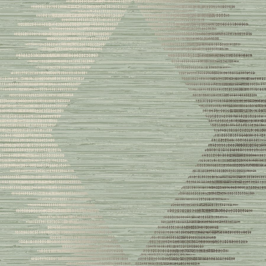 Zelena-zlatna geometrijska tapeta za zid, 120725 | Ljepilo besplatno - Na zalihama