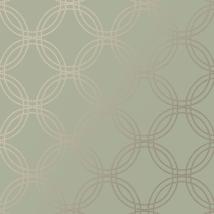 Zelena-zlatna geometrijska tapeta na zid, 120142 | Ljepilo besplatno - Na zalihama