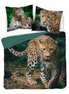 DETEXPOL Francuska posteljina Leopard natur Pamuk, 220/200, 2x70/80 cm Posteljina foto print