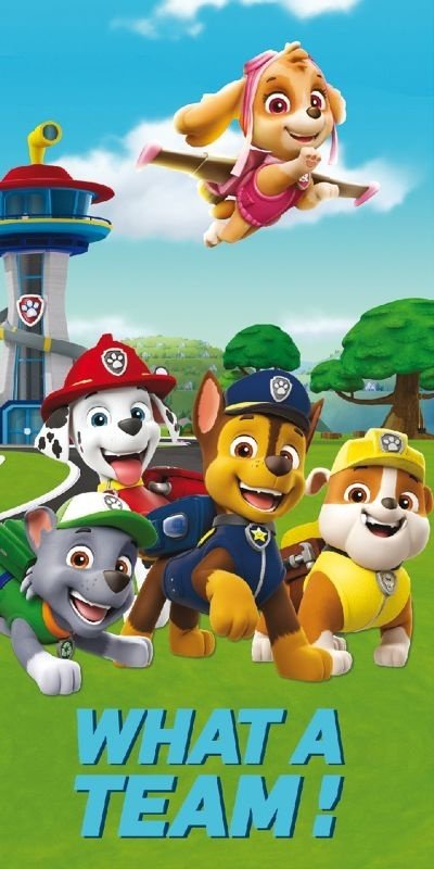 FARO Ručnik Paw Patrol Tim Bavlna - Frotir, 70/140 cm - ručnici za plažu