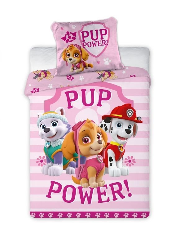 Papuča za krevetić Paw Patrol Pup Power 100/135, 40/60 - Posteljina za krevetiće