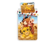 Povlačenje Lion King 140x200, 70x90 cm Posteljina za krevete - Dječja posteljina - Licencirana posteljina