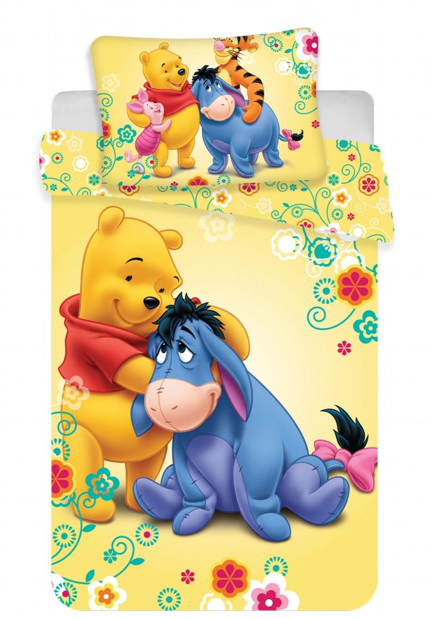 Disney posteljina za krevetac WTP baby 100x135, 40x60 cm - Dječja posteljina licencirana