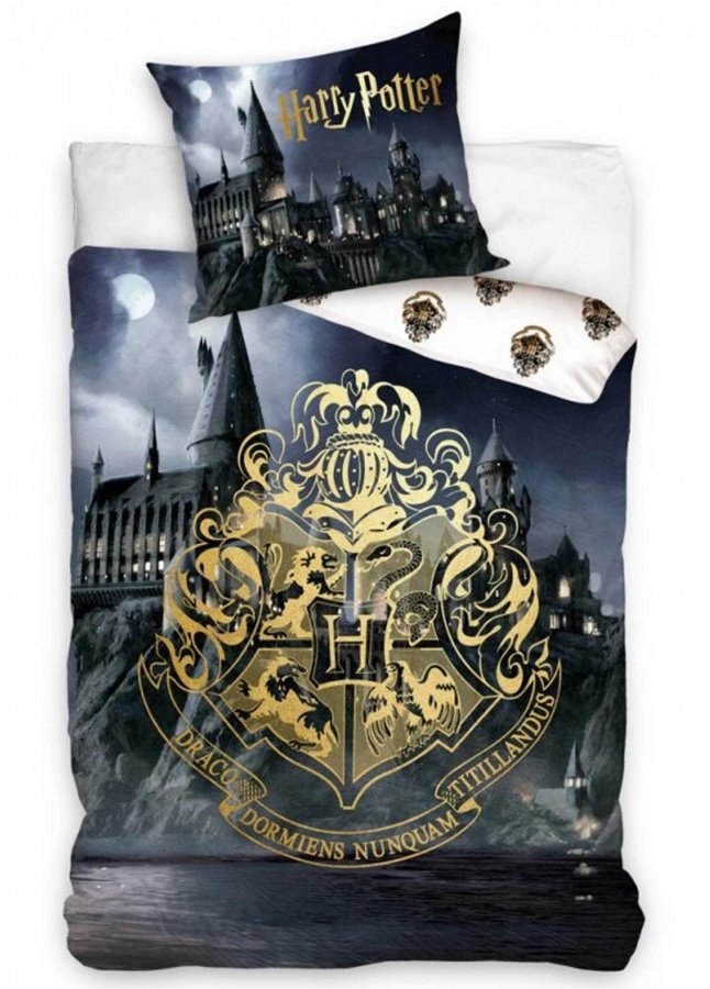 Posteljina Harry Potter Putovanje u Hogwarts 140x200, 70x90 cm - Licencirana posteljina