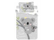 Posteljina za krevetac Koala Sweet dreams baby 100x135, 40x60 cm