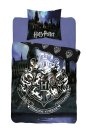 DETEXPOL Posteljina Harry Potter Dvorac Pamuk, 140/200, 70/80 cm Posteljina za mlade