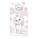 JERRY FABRICS Posteljina Marie Cat Flowers 03 Pamuk, 140/200, 70/90 cm Posteljina sa licencijom