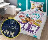 DETEXPOL Povlečení Paw Patrol believe svítící Bavlna, 140/200, 70/80 cm Posteljina sa licencijom