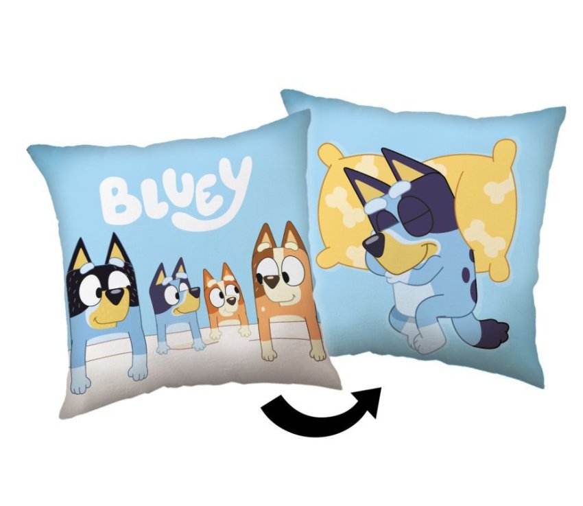 JERRY FABRICS Polštářek Bluey Polyester, 40/40 cm - jastučići s podstavom