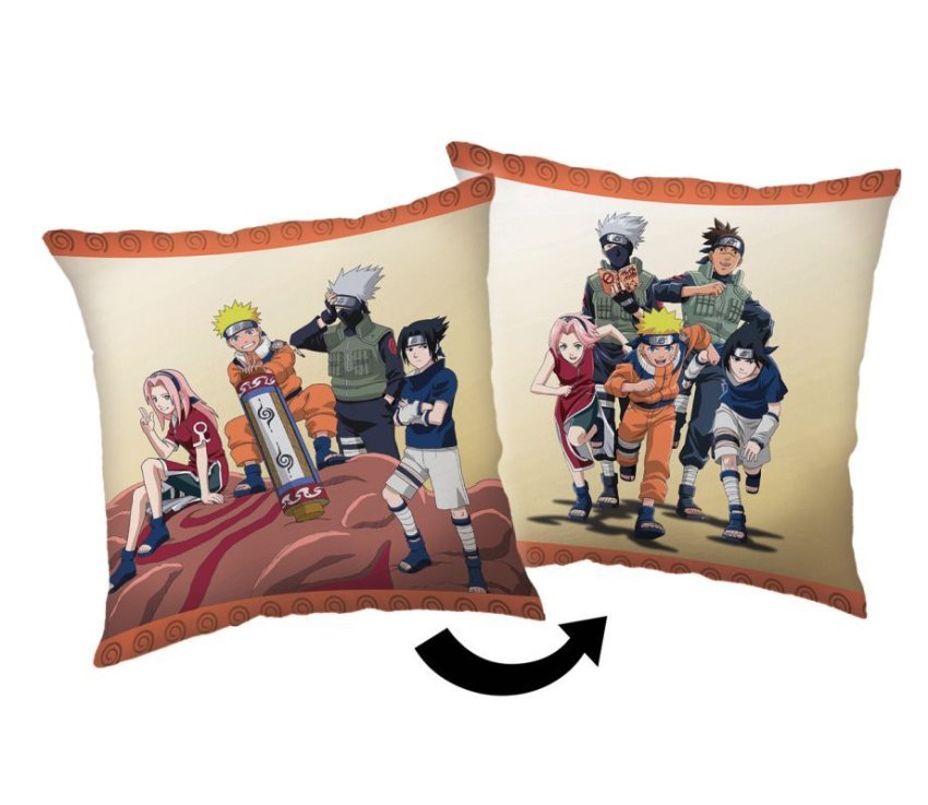 JERRY FABRICS Polštářek Naruto 03 Polyester, 40/40 cm - jastučići s podstavom