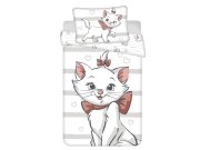 Povlečení do postýlky Marie Cat Bow baby 100x135, 40x60 cm Posteljina za krevete - Dječja posteljina - Dječja posteljina za bebe - Dječja posteljina licencirana