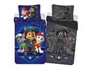 DETEXPOL Posteljina Paw Patrol plava svjetleća Pamuk, 140/200, 70/80 cm Posteljina sa licencijom