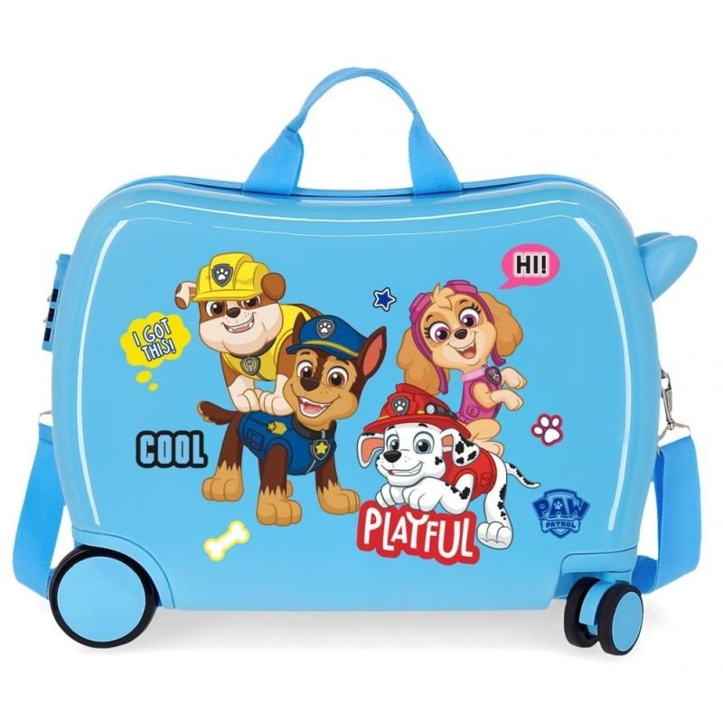 JOUMMABAGS Dječji kovčeg na kotačima Paw Patrol Playful MAXI ABS plast, 50x38x20 cm, volumen 34 l - Kovčezi - guralice