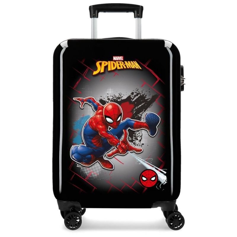 JOUMMABAGS Putni kofer ABS Spiderman Red ABS plast, 55 cm - Koferi za djecu