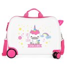 JOUMMABAGS Dječji kofer na kotačima Roll Road Little Me Unicorn MAXI ABS plast, 50x38x20 cm, volumen 34 l Kovčezi Joummabags - Kovčezi - guralice