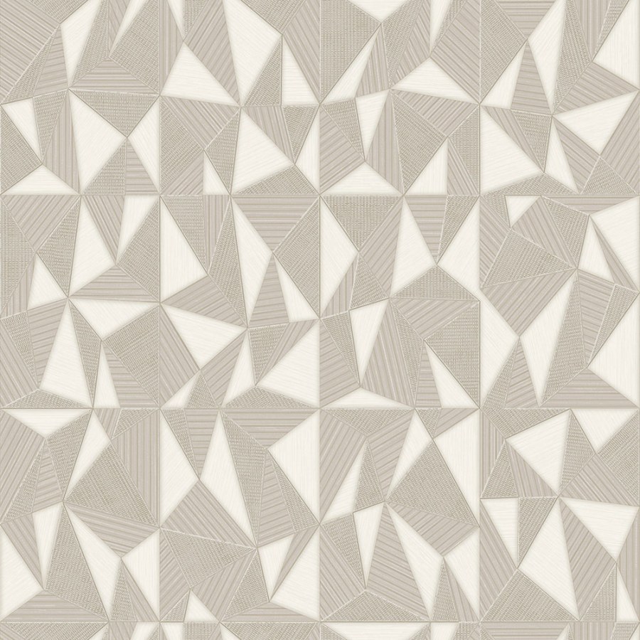 AdaWall - Geometrijska flis tapeta za zid, bež, 23204-2 | Ljepilo gratis Geometrijska flis tapeta za zid, bež, 23204-2 | Ljepilo gratis - AdaWall