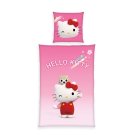 HERDING Posteljina Hello Kitty Super Stile Pamuk, 140/200, 70/90 cm