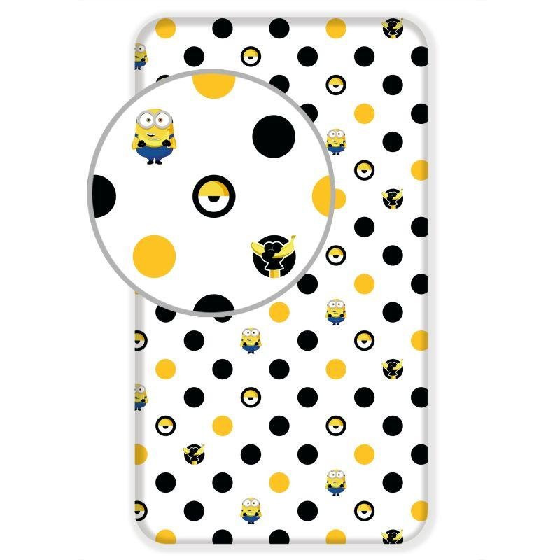 Plahte - plahte sa licencijom - JERRY FABRICS Plahta Minions 2 Banana Pamuk, 90/200 cm JERRY FABRICS Plahta Minions 2 Banana Pamuk, 90/200 cm - plahte sa licencijom