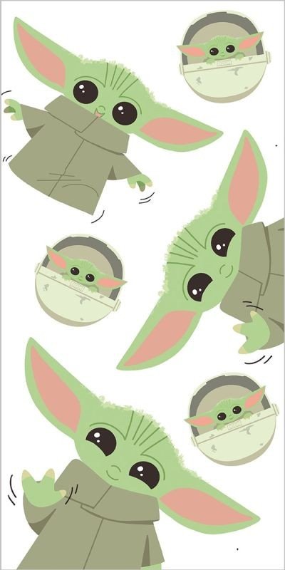 Ručnici, ponchos, ogrtači - ručnici za plažu - JERRY FABRICS Ručnik Star Wars Baby Yoda Pamuk - Frotir, 70/140 cm JERRY FABRICS Ručnik Star Wars Baby Yoda Pamuk - Frotir, 70/140 cm - ručnici za plažu