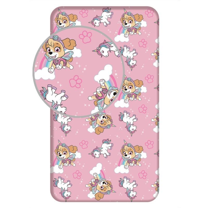 Plahte - JERRY FABRICS Plahta Paw Patrol PP354 Pamuk, 90/200 cm JERRY FABRICS Plahta Paw Patrol PP354 Pamuk, 90/200 cm - Plahte