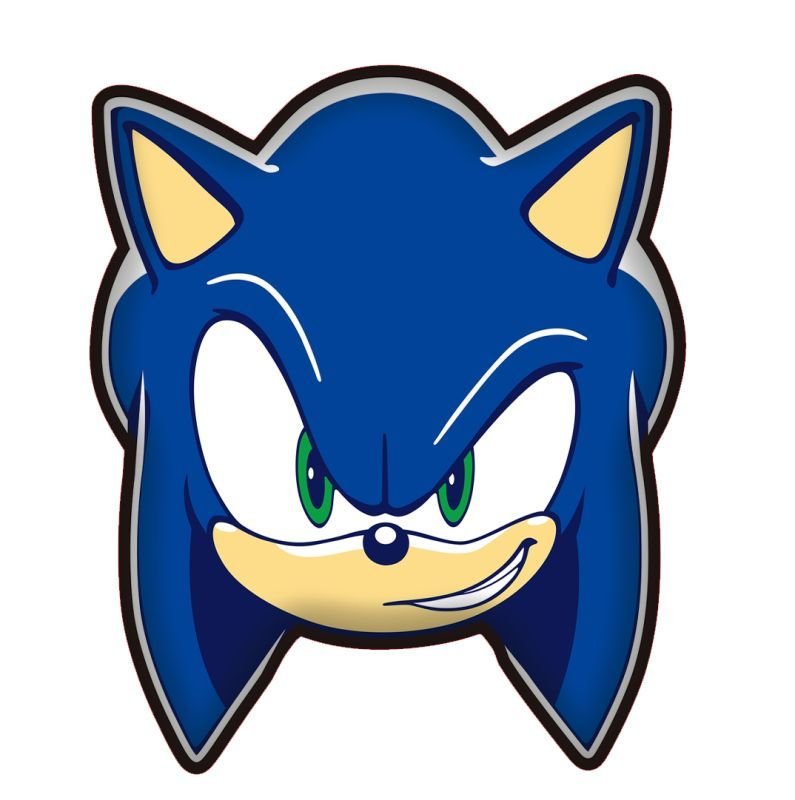 Jastučići - JERRY FABRICS Oblikovani mikroplišani jastuk Sonic Poliester, 33x29 cm JERRY FABRICS Oblikovani mikroplišani jastuk Sonic Poliester, 33x29 cm - Jastučići