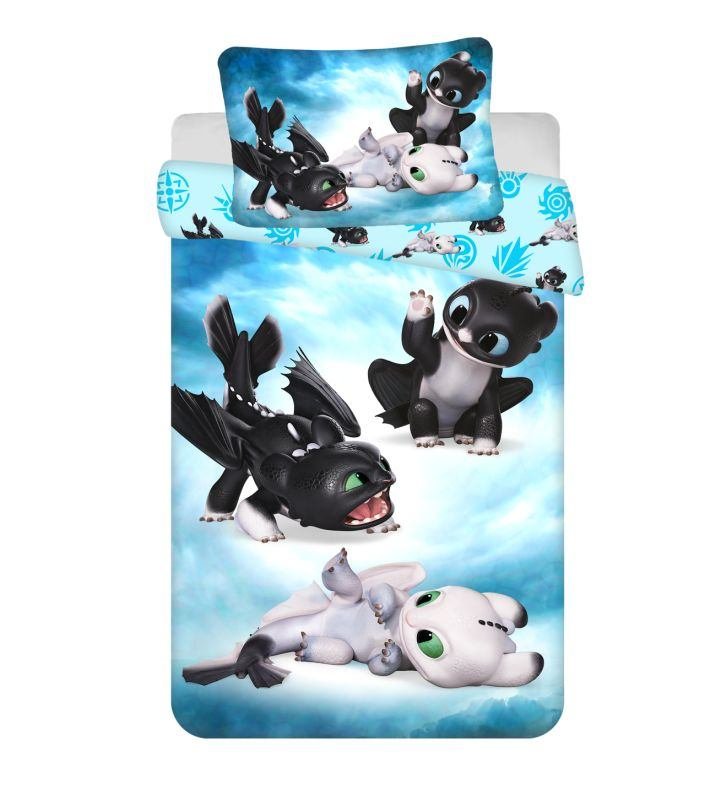 Posteljina za dječji krevetić - JERRY FABRICS Posteljina za dječji krevetić Kako izdresirati zmaja Babies baby Pamuk, 100/135, 40/60 cm JERRY FABRICS Posteljina za dječji krevetić Kako izdresirati zmaja Babies baby Pamuk, 100/135, 40/60 cm - Posteljina za dječji krevetić