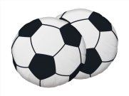 Jastučići jastučići s podstavom - JERRY FABRICS Oblikovani jastuk od mikropliš tkanine Nogomet Poliester, 35 cm JERRY FABRICS Oblikovani jastuk od mikropliš tkanine Nogomet Poliester, 35 cm