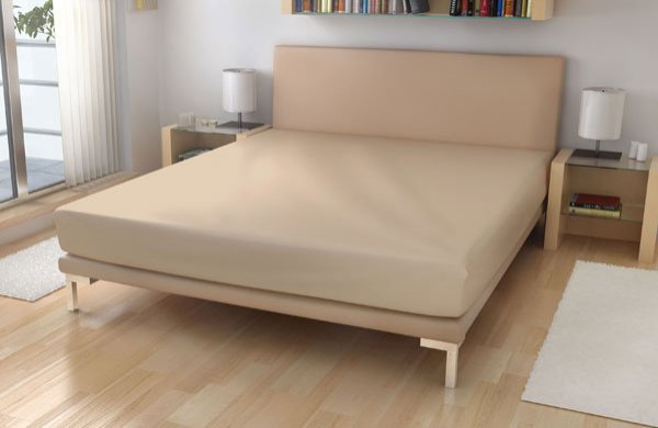 Plahte - Frotirna plahta 60/120 bijela kava Frotirna plahta 60/120 bijela kava - Plahte
