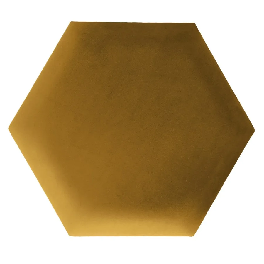 3D zidne panele - Tapecirani zidni panel Velur, gorušičasta boja 30 × 26 cm Tapecirani zidni panel Velur, gorušičasta boja 30 × 26 cm - 3D zidne panele