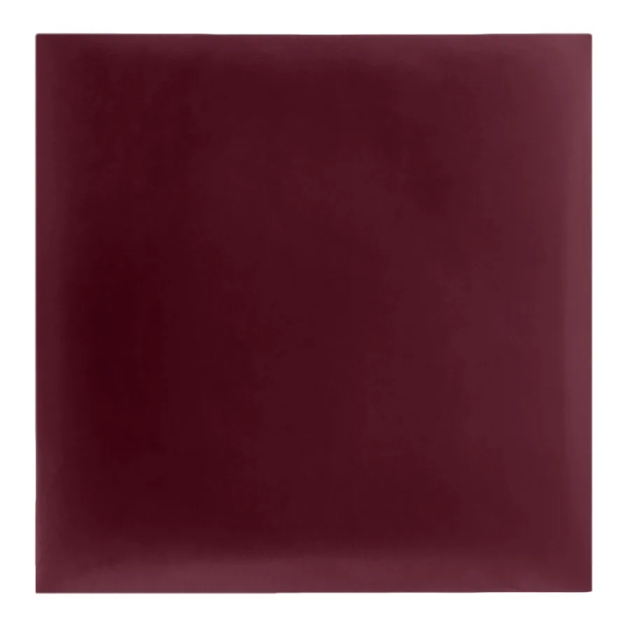 3D zidne panele - Tapecirani zidni panel Velur, bordo 30 × 30 cm Tapecirani zidni panel Velur, bordo 30 × 30 cm - 3D zidne panele