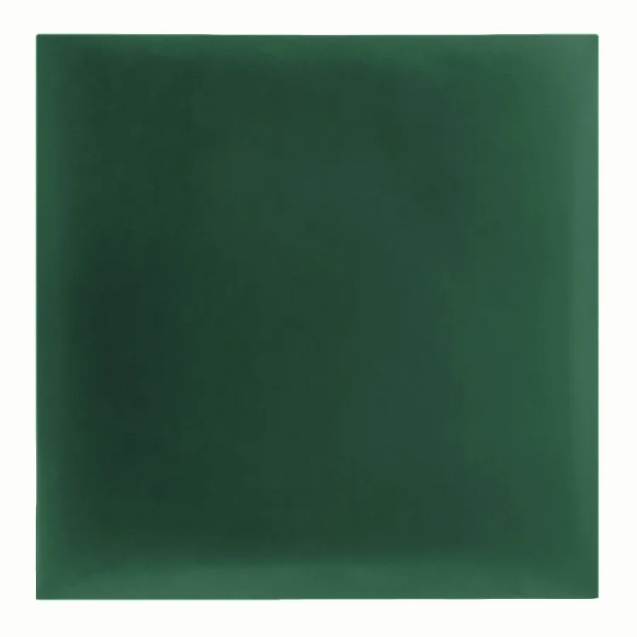 Tapecirani zidni panel Velur, zeleni 30 × 30 cm - 3D zidne panele