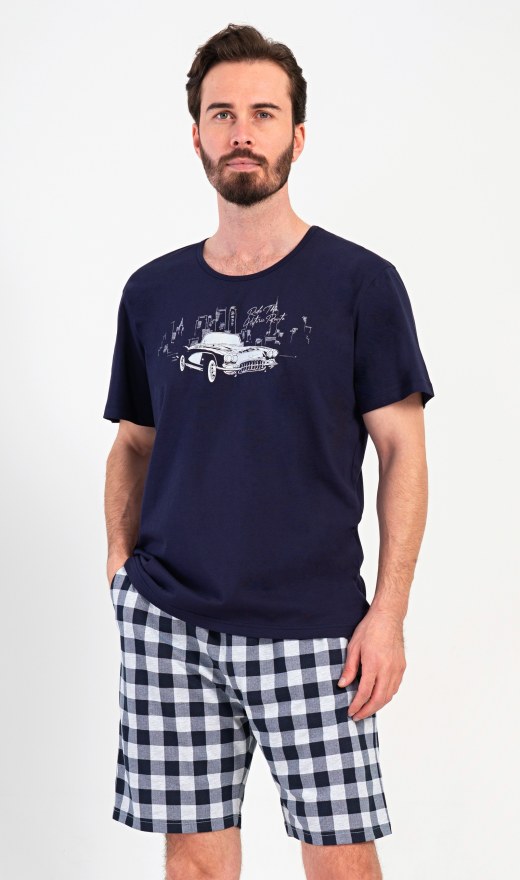 Muškarci - Muške pidžame - Muške pidžama kratke hlače - Muška pidžama kratke hlače Old car Muška pidžama kratke hlače Old car - Muške pidžama kratke hlače