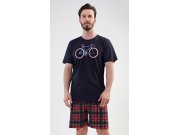 Muška pidžama kratke hlače Old bike Muškarci - Muške pidžame - Muške pidžama kratke hlače