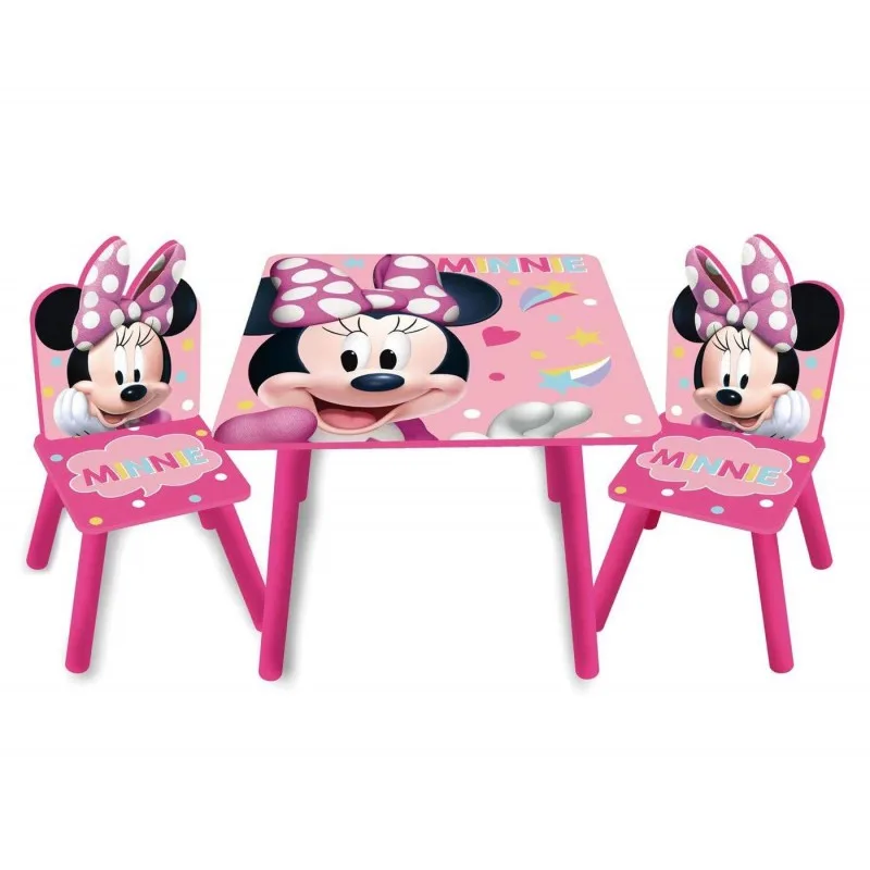 Dječje stoli i stolice - Dječji stol s stolicama Minnie Mouse Dječji stol s stolicama Minnie Mouse - Dječje stoli i stolice