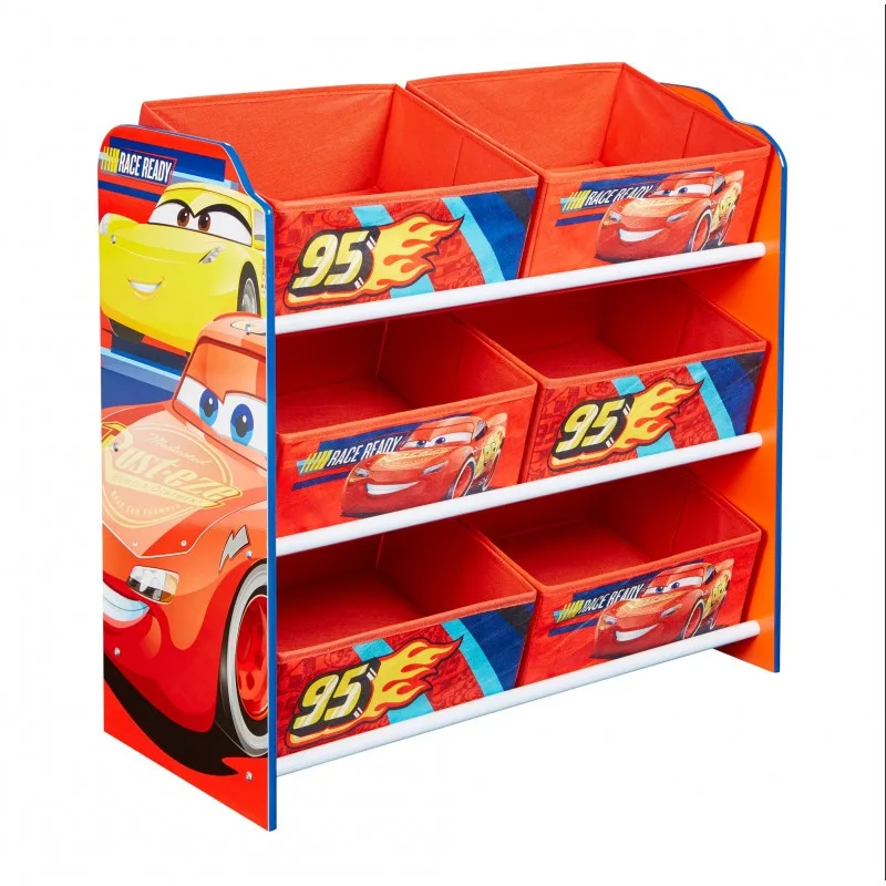 Dječje komode - Organizator za igračke Cars Organizator za igračke Cars - Dječje komode