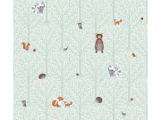 AS Création - Dječja flis zidna tapeta Little Love 38119-2 | Ljepilo besplatno Dječja flis zidna tapeta Little Love 38119-2 | Ljepilo besplatno